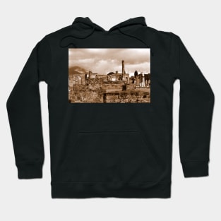 Pompeii in Sepia Hoodie